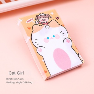 Bloc de <span class=keywords><strong>Notas</strong></span> Autoadhesivo con Diseño de Corazón para Niñas, <span class=keywords><strong>Notas</strong></span> para Cuadernos Pequeños, Papelería para Estudiantes - Product Image 6