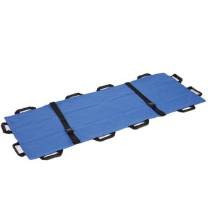 Brancard souple pliable en tissu Oxford pour usage domestique et de secours, bleu, orange, vert militaire, camouflage, opération manuelle - Product Image 4