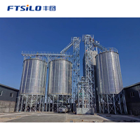 Silo del sistema di pesatura del Silo di caffè da 500 tonnellate sensore di livello del grano Silo in acciaio a grani piccoli