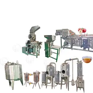 Hot Selling Grape Apple Concentrate Fruit Pressing Small Juice Filling Machine With Great Price