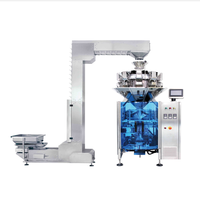 Machine d'emballage automatique avec peseuse multi-têtes pour sachets de chips de maïs à scellage arrière verticale