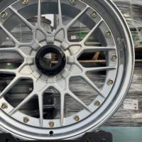 Rines de Aluminio Forjado Personalizados de 40 mm con Diseño Cóncavo Cromado para Autos Mercedes y Audi, Tamaños de 18 a 22 Pulgadas