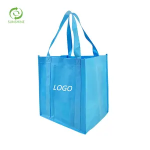 Nonwoven Wine Bag nonwoven fabric rolls for making bag with long handle handbags for women non-woven shopping bag