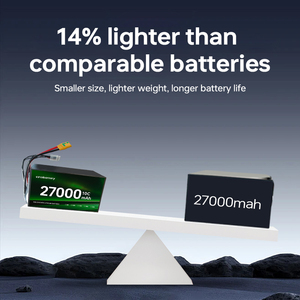 Batería de Iones de Litio de Estado Semisólido NMC de 27000 mAh del Fabricante Original, 4.45 V, Descarga 5C-10C, 1000 Ciclos, CE/ROHS - Product Image 6