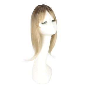 Perruque longue et droite sans couture pour femmes, avec frange droite et petite mèche de cheveux, en fil haute température, qualité supérieure, de Xuchang, Henan Trade - Product Image 2