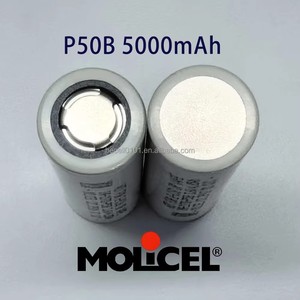 Batería Recargable de Estado Sólido de Baja Temperatura 21700 P50B 3.6V 5000mah, Celda de Batería Molicel P50B Grado <span class=keywords><strong>B</strong></span> 60A para Herramientas Eléctricas, Drones UAV FPV - Product Image 4