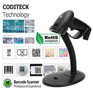Codable Ck2200 Bedrade Draadloze Barcodescanner Met Oplaadhouder Voor Li4278