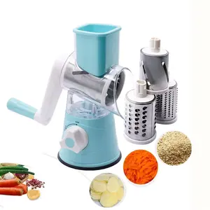 2024 bán chạy bán buôn thép không gỉ đa chức năng hướng dẫn sử dụng Slicer Rau Shredder Cutter Chopper rau Slicer