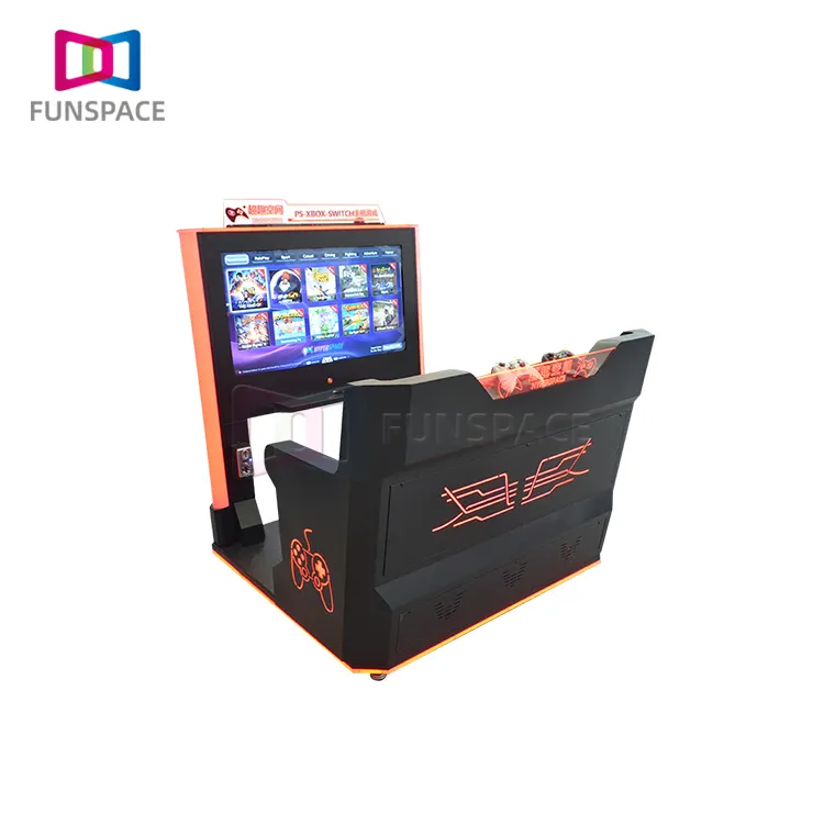 Factory Price 2 Player Interactive Handle Controlling Video PC Game Consoles Game Machine