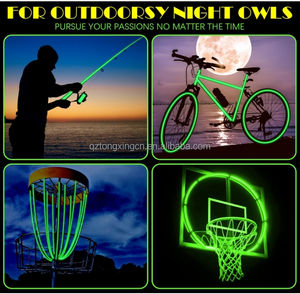 2-10 ساعات طويلة متوهجة ملونة تحذير حركة المرور المنتج فوتولومينيسنت فيلم الفينيل يتوهج في تحذير السلامة الفينيل الأزرق الداكن - Product Image 4