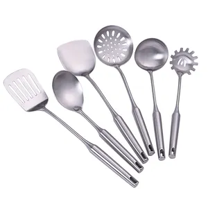 Conjunto de utensílios de cozinha aço inoxidável, acessórios de cozinha, conjunto de ferramentas com suporte, panelas de cozinha