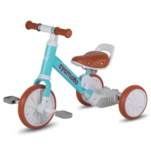 JOYKIE Kohlenstoffs tahl rahmen Kinderspiel zeug Auto 3 Räder Balance Bikes Kinder Dreirad