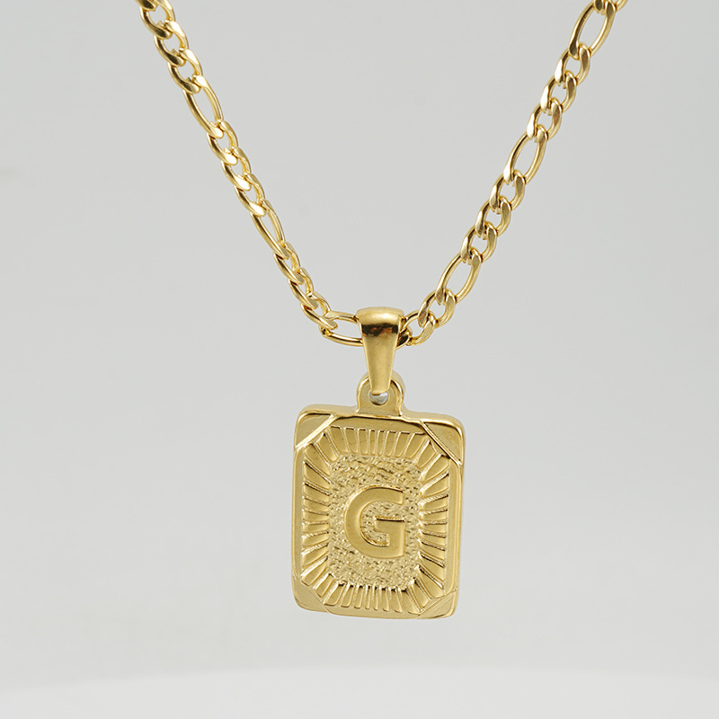 Gold G (including chain)