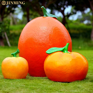 Usine artisanale résine artisanat Statues <span class=keywords><strong>en</strong></span> fibre de verre fraise pomme fruits et légumes jardin et ferme décorations - Product Image 3