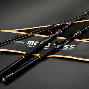 <span class=keywords><strong>Canne</strong></span> <span class=keywords><strong>à</strong></span> <span class=keywords><strong>pêche</strong></span> TGD Best MOJO BASS 2 sections pour la <span class=keywords><strong>pêche</strong></span> au bar en <span class=keywords><strong>mer</strong></span> 1.98m 2.13m 2.28m M/MH/ML en fibre <span class=keywords><strong>de</strong></span> carbone 36T pour la <span class=keywords><strong>pêche</strong></span> <span class=keywords><strong>à</strong></span> la ligne et au lancer - Product Image 6