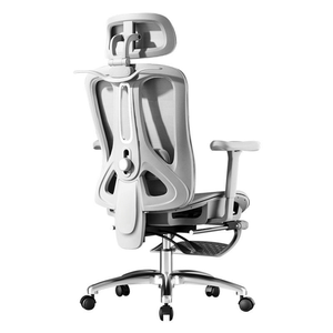 Silla de Oficina Ergonómica Moderna de Alta Calidad, Lujosa, con Malla 3D, Ajustable, con Reposapiés, Respaldo Alto y Base Metálica - Product Image 1