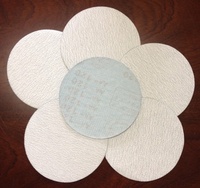 Disque abrasif 150mm 6 pouces crochet et boucle papier abrasif disques abrasifs pour automobile