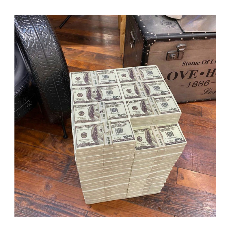 Оптовая продажа 2023, домашнее украшение для помещений, полимерные изделия, стул с долларовыми купюрами, украшение для долларовых купюр, стул с долларовыми купюрами