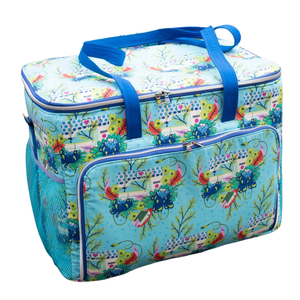Free sample Deluxe Embroidered Storage Foldable Mat Dust Cover <b>Sewing</b> <b>Machine</b> Carrying Case Portable Bag - Product Image 5