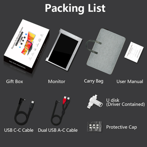 OEM 14 Inch Trio - Portable Monitor for Laptops <strong>Full</strong> HD USB C Screen Plug and Play Gaming Monitor - Product Image 6