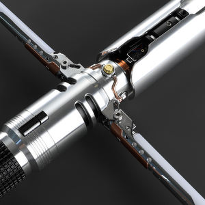 <span class=keywords><strong>Sabre</strong></span> <span class=keywords><strong>laser</strong></span> Nexussabers <span class=keywords><strong>Cal</strong></span> Kestis Crossguard à changement de couleur infini, poignée métallique, mouvement fluide, <span class=keywords><strong>sabre</strong></span> croisé pour cosplay et jouet de film - Product Image 6