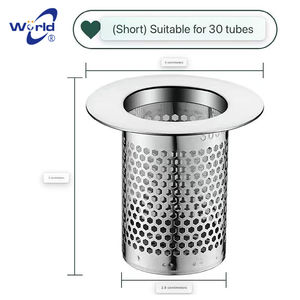 กระบอกกรองสแตนเลสแบบใช้ซ้ำได้ ล้างทำความสะอาดได้ สำหรับระบบกรองน้ำในงานเพาะเลี้ยงสัตว์น้ำและระบบชลประทาน - Product Image 4