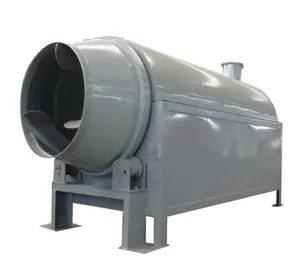 Hot Sale Small Drier Wood Coal-Fired Rotary Industry Rice Grain Dryer Rotary Drum Dryer