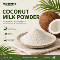 Poudre de lait de coco de qualité culinaire supérieure, matière première facilement soluble pour la production alimentaire et de boissons