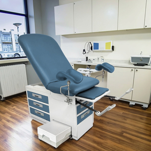 Ручная Акушерская Гинекологическая кровать с выдвижными ящиками гарантия 1 год для клинического использования - Product Image 1