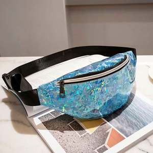 I-0601 Sequins Holographic Fanny Pack Feminina Waist Pack <b>Women's</b> Laser Chest Waist <b>Bag</b> <b>Women</b> <b>Belt</b> <b>Bag</b> Bum <b>Bag</b> - Product Image 4