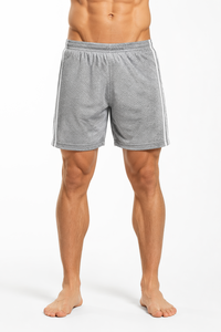 Pantalones Cortos de Baloncesto de Malla para Hombre, Color <span class=keywords><strong>Azul</strong></span> <span class=keywords><strong>Marino</strong></span> y Blanco, Estilo Deportivo, Transpirables, Ropa Deportiva Urbana, Venta al Por Mayor, Personalizados, OEM - Product Image 5