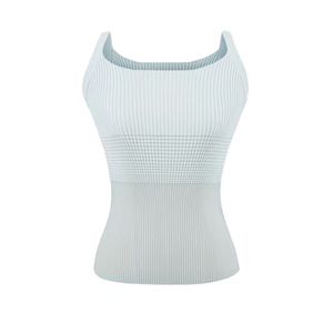 Nuevo Top Corto de Verano para Mujer, Tejido Acanalado, Ajustado, Sin Mangas, Versátil - Product Image 3