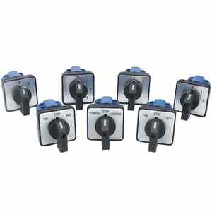 Công tắc chuyển phổ quát LW26-20 công tắc xoay đa bánh răng <span class=keywords><strong>2</strong></span> phần động cơ lùi về phía trước & quay ngược bánh răng đôi - Product Image 1