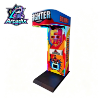 Machine de boxe d'arcade à monnayeur pour enfants, simulateur de gros coup de poing ultime pour centre commercial, parc d'attractions, centre de divertissement familial