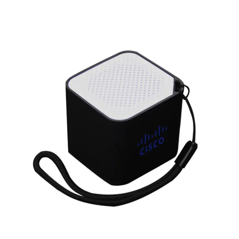Speaker Bluetooth nirkabel untuk ponsel, Speaker Bluetooth nirkabel pembawa, mudah dibawa luar ruangan portabel Mini plastik kustom model baru 2020
