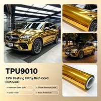 Film de protection automobile en TPU de qualité américaine, couleur or changeant, résistant aux rayures, pour la modification complète de la carrosserie