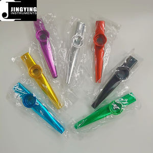 2025 Jingying musica che suona strumenti musicali, all'ingrosso bambini ausili didattici chitarra/Ukulele Partner Metal Kazoo personalizzabile - Product Image 6