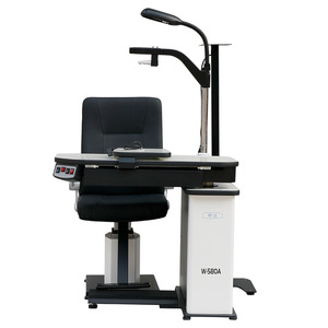 Table d'optométrie Bangda W-580A, unité d'examen de l'acuité visuelle à levage électrique - Product Image 1