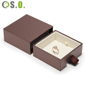 Caja de joyería de cuero PU de alta calidad con cajones para joyas de diamantes finos con múltiples opciones de color. - Product Image 2