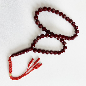 Rosario Islámico, <span class=keywords><strong>Tasbih</strong></span>, Subha, 45 Cuentas, Resina Acrílica, Joyería Religiosa Musulmana con Borla para Unisex - Product Image 6