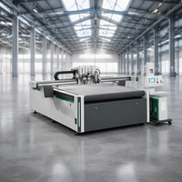 Cortadora de Espuma Automática con Cuchilla Oscilante, Máquina de Corte CNC Digital para Plástico, Cartón Acústico, Cajas de Cartón, Acrílico