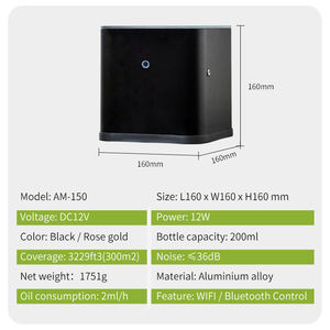 Benutzerdefiniertes Logo Luxuriöser Kommerzieller Hotel- und Büro-Elektrischer Smart-App Wasserloser Reiner Ätherischer Öl-Kaltluft-Duftdiffusor - Product Image 2