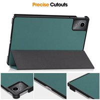 Étui de protection antichute fin en cuir PU imprimé pour tablette Lenovo M11 HD TB330FU TB331FC 2024 11 pouces