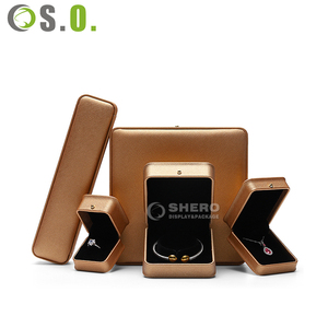 Boîtes à bijoux en PU personnalisables de luxe en gros pour un rangement et une présentation personnalisés - Product Image 4