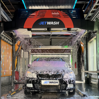 Machine de lavage de voitures électrique de qualité industrielle à haute performance avec système de circulation d'eau en acier inoxydable pour atelier commercial