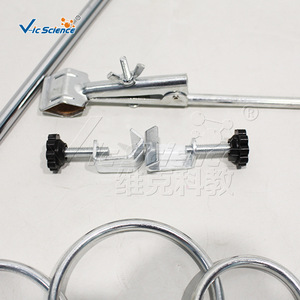 Teaching instrument stand, experimental titration <b>table</b>, adjustable height, laboratory fixed support frame - Product Image 3