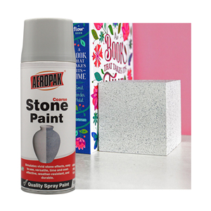 AEROPAK <span class=keywords><strong>Aerosol</strong></span> 400ML 10oz Pintura de resina antideslizante sin olor Pintura líquida conveniente Pintura en <span class=keywords><strong>aerosol</strong></span> con efecto de piedra gruesa artificial - Product Image 1