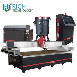New Design Multifunction Water Jet Cutter For Metal/stone/glass/rubber/foam Price Cnc 3d 5 Axis Waterjet Cutting Machine
