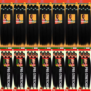 مصنع الجملة بأقل سعر EZ جديلة 3 xprecked تجديل الشعر الاصطناعية ياكي السائبة لشعر - Product Image 4