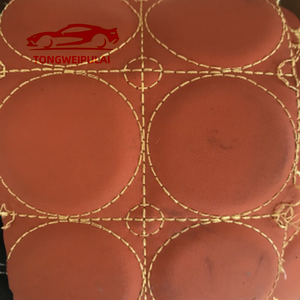 עור PVC מרופד ומובלט לשטיחי רכב, תיקים, ספות ועיצוב הבית - רקמה תלת-ממדית בהתאמה אישית עם גב סרוג עמיד בפני שחיקה - Product Image 5